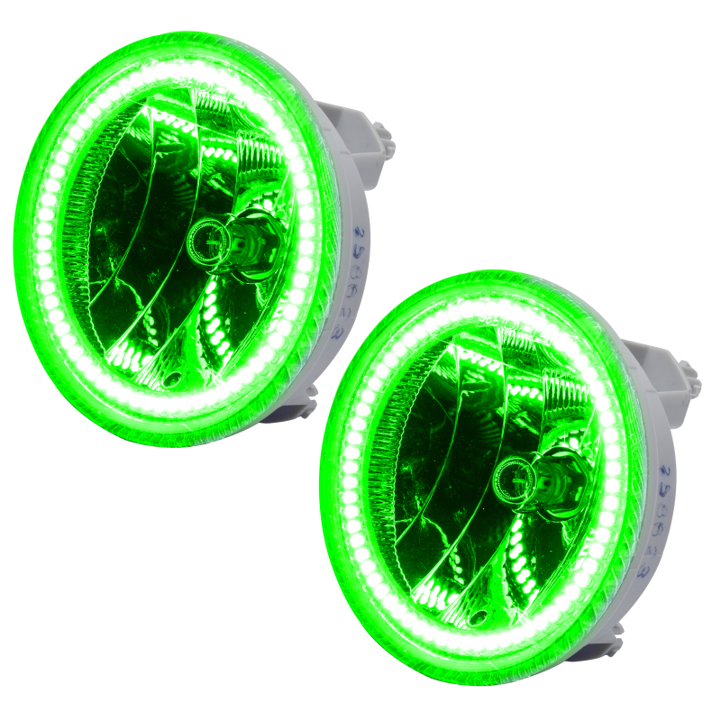 Chevrolet Avalanche Fog Light Halo Kit - ORACLE Lighting - LED - Green - `07-`14